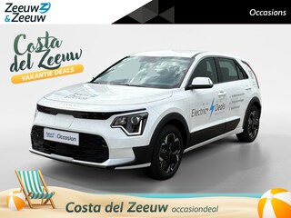 Kia Niro EV Light Edition 64.8 kWh GRATIS TREKHAAK* | Accu = 100% | Navi | Climate & (adaptieve) cruise control | Apple Carplay & Andorid auto | Metallic lak | Fabrieksgarantie t/m 25-02-2031 + 3x 1 jaar* | NAP