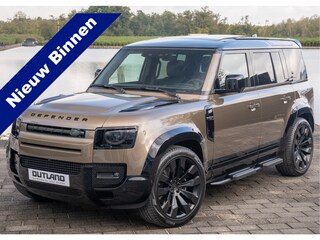 Land Rover Defender P300e 110 X-Dynamic HSE | Gondwana Stone | URBAN | Alle Opties | Meridian Surround | Head-Up | Standkachel | 3-Zone Airco |