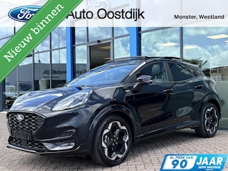 Ford Puma 1.0 EcoBoost Hybrid ST-Line X 155PK Automaat NIEUW MODEL!! Afn. Trekhaak Panodak Winterpack Adaptieve Cruise MATRIX-LED SYNC4 Navi Blind-Spot Elek. Achterklep B&O *Compleet*