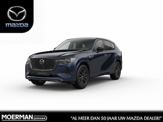 Mazda CX-60 Homura Plus | 12,3-inch TFT-kleurendisplay met bediening via centrale HMI Commander, touchscreen (voor Apple CarPlay / Android Auto™) of voice control | 12,3-inch digitale meterset | 20-inch lichtmetalen velgen, Black