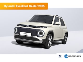 Hyundai Inster Evolve Vanaf € 293,- p/m Private Lease | € 2500,- korting !! | 17-inch lichtmetalen wielen met 205/45 R17- banden | Actieve rijbaanassistentie (LKA) | Dakrails