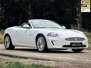 Jaguar XK 5.0 V8 Convertible | 43dkm | 1ste eig. | Dealer ond. | Leder | Clima | Navi | Windscherm | Stoelverw. | Nieuwstaat |