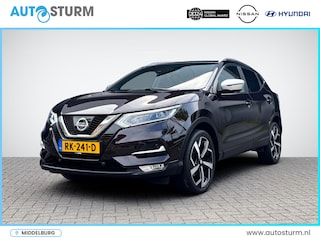 Nissan Qashqai 1.2 Tekna + | Trekhaak | Panoramadak | Nappa Leder | BOSE Audio | Geheugenstoel | Navigatie | 360° Camera | Stoelverwarming | Rijklaarprijs!