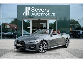 BMW 4-serie Cabrio 430i High Executive | Model M Sport | Elektrische Trekhaak | Air Collar | HiFi System | Stuurwielrand verwarmd | Apple Carplay / Android Auto |