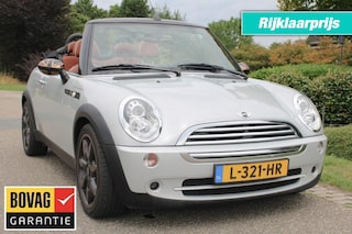Mini Cabrio 1.6 115pk Cooper Sidewalk ECC/cruise/leer/PDC/17 inch velgen