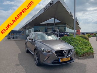 Mazda CX-3 2.0 SkyActiv-G 120 GT-Luxury AUTOMAAT, Leder, Navi, Clima, Head-up, etc. incl. 12 MND BOVAGGARANTIE