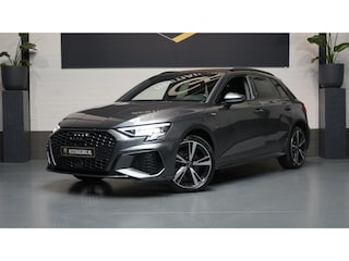 Audi A3 Sportback 40 TFSIe 3x S-Line BLACK OPTIK-AUTOMAAT-ACC-AMBIANCE-CAMERA-DRIVE SELECT-KEYLESS-MATRIX-NAVIGATIE-STOELVERWARMIN
