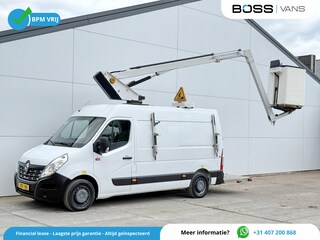 Renault Master T35 2.3 dCi L2H2 Hoogwerker Hubarbeitsbühne Aerial Lift Truck 12,5 Meter Versalift Airco Cruise Control Trekhaa