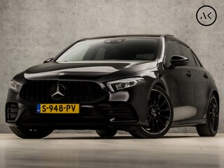 Mercedes-Benz A-klasse 220 4MATIC AMG 191Pk Automaat (SCHUIFDAK, APPLE CARPLAY, MEMORY SEATS, BURMESTER, SFEERVERLICHTING, LEDER/ALCANTARA, 360 CAMERA, ADAPTIVE CRUISE, KEYLESS, NIEUWSTAAT)