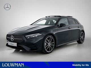 Mercedes-Benz A-klasse 180 Business Solution AMG | Nightpakket | Parkeerpakket met 360°-camera | Premium Plus pakket | KEYLESS GO | Head-up display | Dodehoekassistent | Sfeerverlichting | Head-up display | Extra USB-poorten |