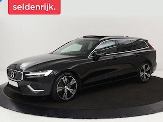 Volvo V60 2.0 T8 Recharge AWD Inscription | Panoramadak | Bowers & Wilkins | Head-Up | Massage | Ventilatie | Trekhaak | 360 Camera | Leder | Carplay | Achterbankverwarming | Navigatie | PHEV