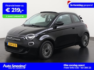 Fiat 500 Cabrio Icon 42 kWh | 360 Camera | Navigatie | Apple Carplay | Zondag Open!