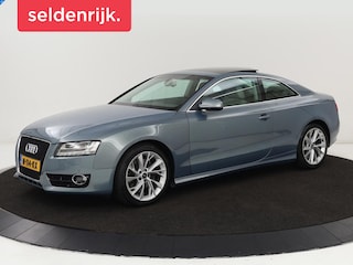 Audi A5 2.0 TFSI Quattro | Panoramadak | Stoelverwarming | Leder/Alcantara | Navigatie | Climate control | Parkeerhulp | Cruise control | Bluetooth