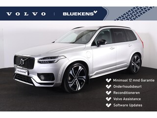 Volvo XC90 T8 Recharge AWD R-Design - Luchtvering - Panorama/schuifdak - IntelliSafe Assist & Surround - Bowers & Wilkins audio - 360º Camera - Adaptieve LED koplampen - Verwarmde voorstoelen, stuur & achterbank - Draadloze tel. lader - Head up display - Apple Carplay & Android Auto - Standkachel - Elektr. inklapbare trekhaak - Extra getint glas - 22' LMV