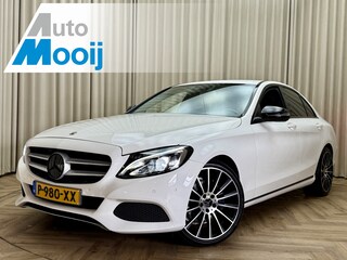 Mercedes-Benz C-klasse 250 Premium Plus *211PK* 19'' AMG LMV / Stoelverwarming / LED / Ambient / 1/2 Leder / Navigatie / Cruise / ECC Clima
