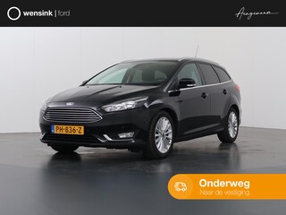 Ford Focus Wagon 1.0 Titanium | Trekhaak | Navigatie | Voorruitverwarming | Parkeersensoren | Cruise Control | Climate Control |