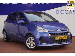Hyundai i10 1.0i Premium+full-Navigatie+Airco+Ecc+cruise+Parkeer-Hulp+Stoel-verw+Leder-stuur+ 4 nieuwe banden !!