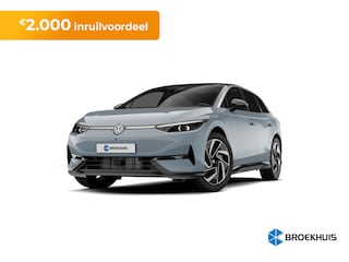 Volkswagen ID.7 Tourer Pro Limited Edition | Achterbank in ongelijke delen neerklapbaar incl. middenarmsteun en doorlaadmogelijkheid | Afstandscontrolesysteem (Front Assist), met voetgangers- en fietsersherkenning | Airconditioning automatisch, 2-zone (Climatronic)