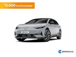 Volkswagen ID.7 Tourer Pro Limited Edition | Achterbank in ongelijke delen neerklapbaar incl. middenarmsteun en doorlaadmogelijkheid | Afstandscontrolesysteem (Front Assist), met voetgangers- en fietsersherkenning | Airconditioning automatisch, 2-zone (Climatronic)