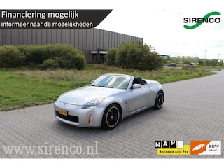 Nissan 350Z Roadster 3.5 V6 leder navigatie zgan softtop elektrische kap stoelverwarming climate&cruise control ori nl nap