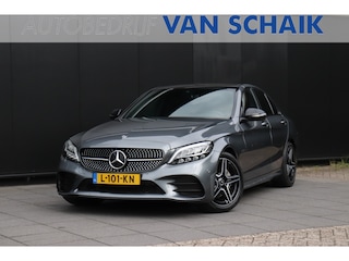 Mercedes-Benz C-klasse 180 AMG LINE | PANO | STOELVERW. | HALF LEDER | LED | CAMERA | NAVI | CRUISE |