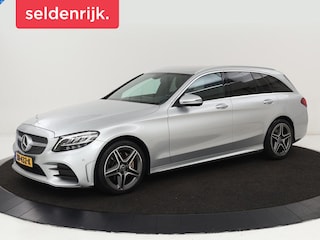 Mercedes-Benz C-klasse 180 Business Solution AMG | Stoelverwarming | 360 Camera | Trekhaak | Digital Cockpit | Leder/Alcantara | Full LED | Navigatie | Park Assist