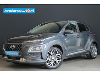 Hyundai Kona 1.6 GDI HEV Premium |dealer onderhouden|vol leder|keyless|HUD|