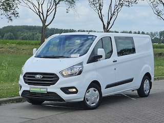 Ford Transit 2.0 L2H1 Navi Airco Dubbele Cabine Automaat Distronic WP-Inrichting PDC 131 PK Euro6