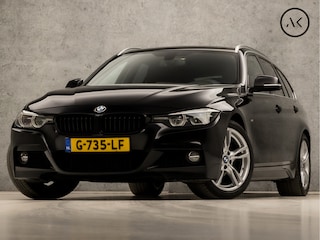 BMW 3-serie Touring 318i M Sport Automaat (DRAADLOOS APPLE CARPLAY, M PAKKET, DEALER ONDERHOUDEN, GROOT NAVI, LEDER, GETINT GLAS, CRUISE, NIEUWE APK, NIEUWSTAAT)
