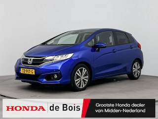 Honda Jazz 1.3 i-VTEC Elegance | Super stand! | Dealer onderhouden | Navigatie | Climate Control | Camera | Parkeersensoren | 16 Inch |
