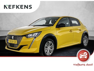 Peugeot 208 EV Allure Pack 50 kWh 136pk | Navigatie via Apple Carplay / Android Auto | Achteruitrijcamera | 3D Cockpit | Climate Control | Cruise Control | Parkeersensoren | Stof/kunstleder | Keyless start | DAB+ radio | Led koplampen | Donker getint glas | Lage kilometerstand! | 16" lichtmetalen velgen |
