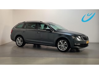 Skoda Octavia Combi 1.0 TSI 116pk DSG Greentech Clever Edition Leder-Stof Stoelverwarming Navigatie DAB+ Parkeersensoren