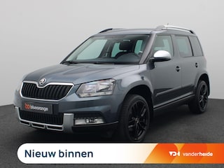 Skoda Yeti 1.2 TSI Greentech Style 110PK DSG Outdoor, Cruise Controle, Achteruitrijcamera, Parkeersensoren achter, Stoelverwarming, Clima, Navi, Trekhaak, 17" LM Velgen