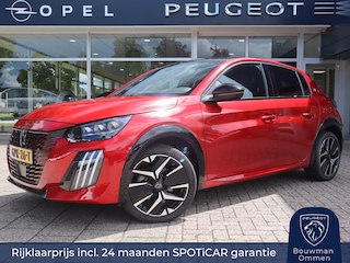 Peugeot 208 GT EV 51kWh 156pk, Rijklaarprijs, Navigatie Adaptieve cruise control Panoramadak Camera voor en achter Alcantara