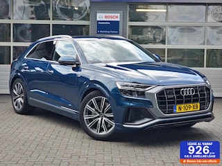 Audi Q8 55 TFSI e quattro Pro Line S|Luchtvering|Leer|Trekhaak|67.473KM|