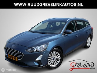 Ford Focus Wagon 125 PK H6 Titanium Navigatie Trekhaak Clima Chroom
