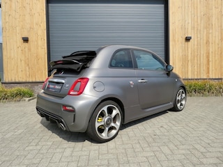Fiat 500 Abarth 595 Turismo mat grijs *Leder*Carplay*Uniek