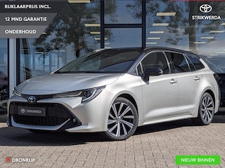 Toyota Corolla 1.8 Hybrid Dynamic Bi-tone Plus | Stoel- stuurverwarming | Elek. achterklep | HUD | ACC | Half-leder