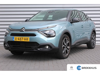 Citroën C4 50KWH 136PK FEEL PACK AUTOMAAT / NAVI / LEDER / CLIMA / LED / PDC / 18" LMV / CAMERA / KEYLESS / BLUETOOTH / CRUISECONTROL / 1E EIGENAAR / NIEUWSTAAT !!