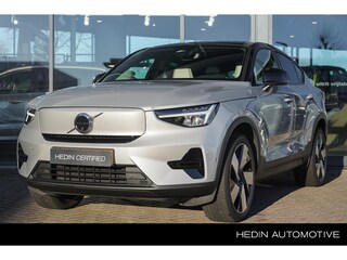 Volvo EC40 Single Motor Extended Range Ultra 82 kWh | MicroTech Dawn bekleding | Extra getint glas achter | Panoramadak | Stoelverwarming | Warmtepomp | 20" LM Velgen |