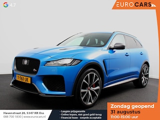 Jaguar F-Pace 5.0 V8 AWD SVR 551 pk Panorama dak | Meridian sound | Premium Pack | Light Pack | ACC | Leder | ADS |360 Camera