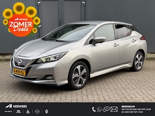 Nissan Leaf 3.Zero Limited Edition 62 kWh / Dealer Onderhouden / Origineel Nederlands / Parkeersensoren Voor + Achter / Lederen Bekleding / Privacy Glass / Adaptieve Cruise Control / Climate Control / Navigatie / Stoel- & Stuurverwarming / Apple Carplay + Android Auto / 360 Graden Camera / Bose Audio /