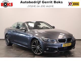 BMW 4-serie Cabrio 420i High Executive M-sport Leder Head-up Full-led Navigatie