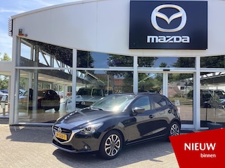 Mazda 2 1.5 Skyactiv-G GT-M NL-Auto, 1e Eig., Dealer Ond., Navigatie, Automatische Airco, Cruise Controle, Stoelverwarming, lichtmetaal, Audio, USB, BlueTooth