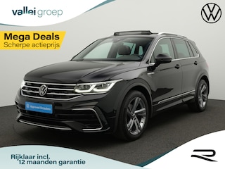 Volkswagen Tiguan 2.0 TDI 150 pk DSG R-Line Business+ | Panoramadak | Leder | Geheugenstoelen | Rondomzicht camera | IQ Light | Stuur-/stoelverwarming