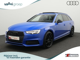 Audi A4 Avant 2.0 TFSI 190 pk MHEV Sport S-Line black edition | Panoramadak | Trekhaak | Leder | Achteruitrijcamera | Navigatie | Stoelverwarming