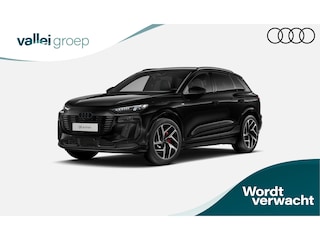 Audi Q6 e-tron 252 PK S edition | Tech pro | Trekhaak, mechanisch draaibaar | S line zwart leder-kunstleder |