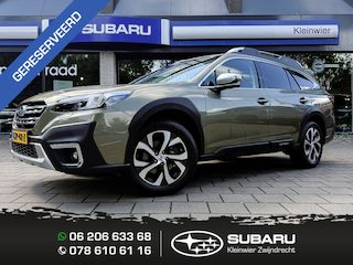 Subaru Outback 2.5i 169PK AWD CVT Premium | Autumn Green Metallic | Zwart leder | 5 jaar fabrieks garantie