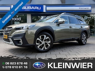 Subaru Outback 2.5i 169PK AWD CVT Premium | Autumn Green Metallic | Zwart leder | 5 jaar fabrieks garantie
