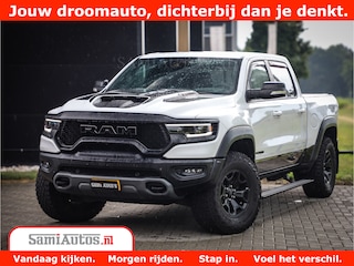 Dodge Ram 1500 TRX 6.2 V8 4x4 | HellCat 611 PK | BEAST | RAM Vol | Comfortabele DC Dubbele Cabine met Royale 5 Zitplaatsen | Rode Stiksels | Hud | Black Line | DashCam | Alarm |